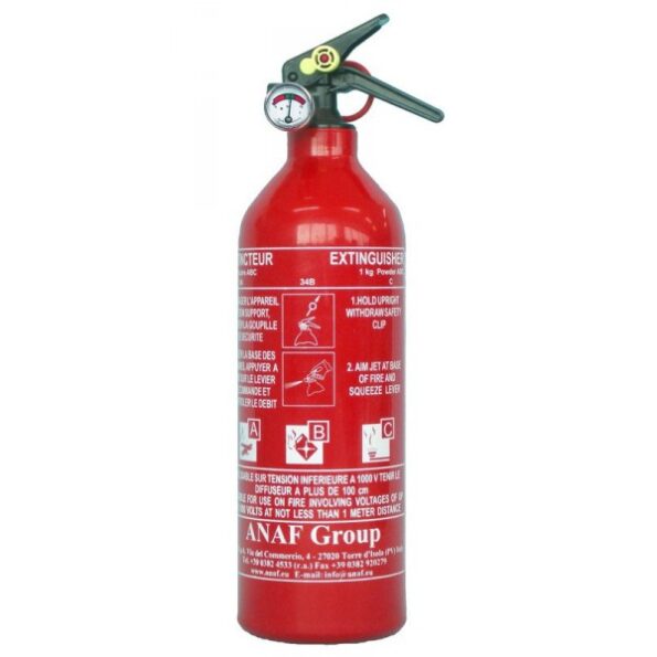 Extincteur à poudre ABC 1 Kg Anaf PS1-X